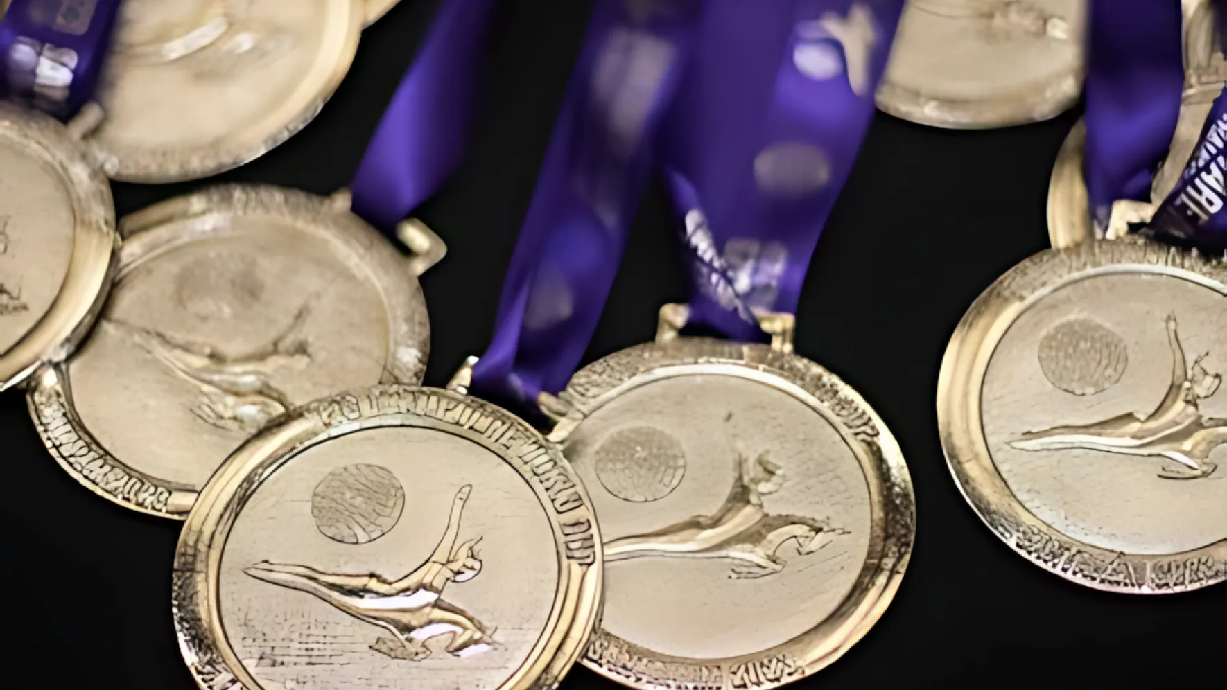 Medalhas personalizadas com fita (brindes para eventos desportivos)